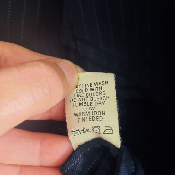 American Eagle Cotton Jacket Navy Men's Size Large - Picture 7 of 7